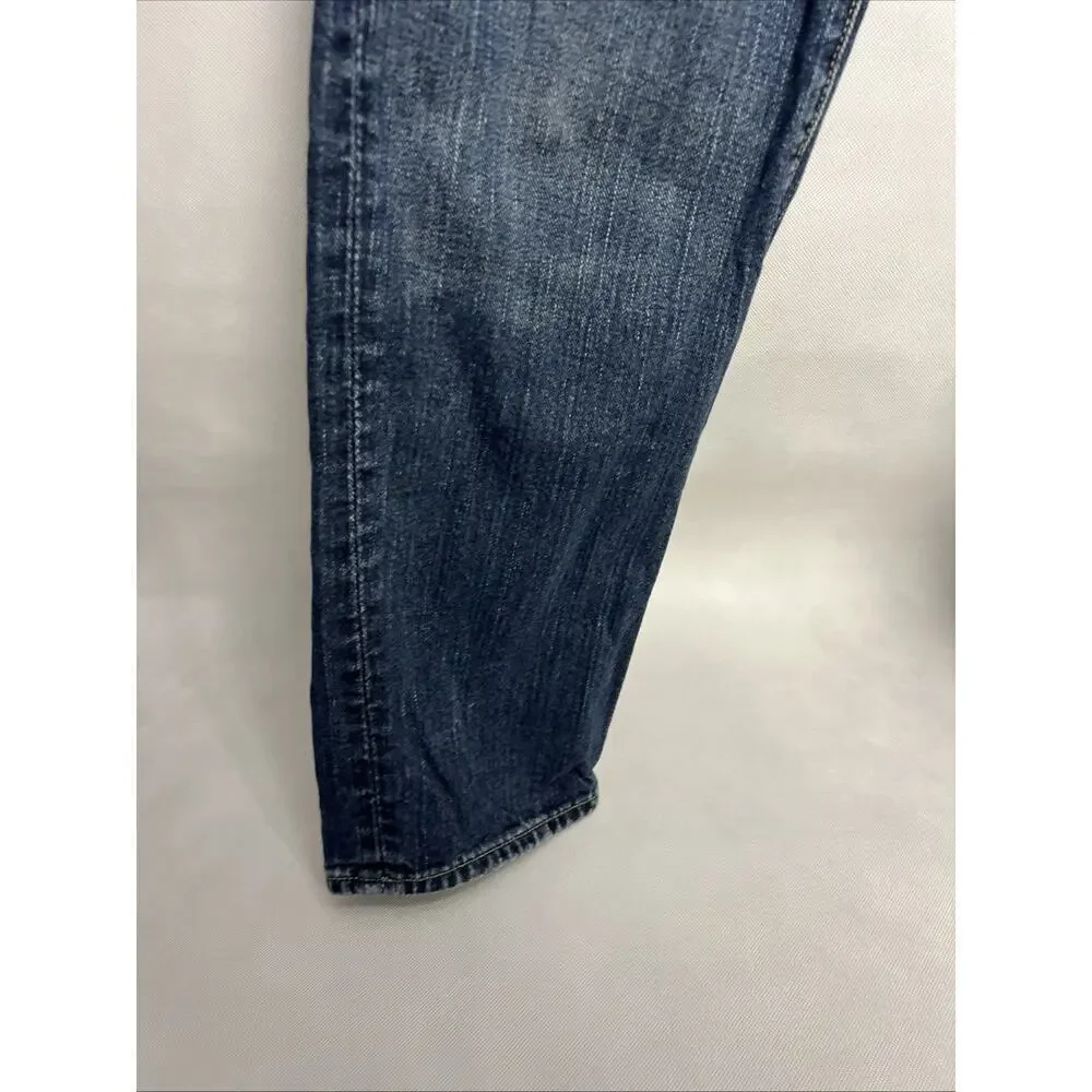 Polo Ralph Lauren Cortlandt 300 Dark Wash Blue Denim Jeans Mens 30x30